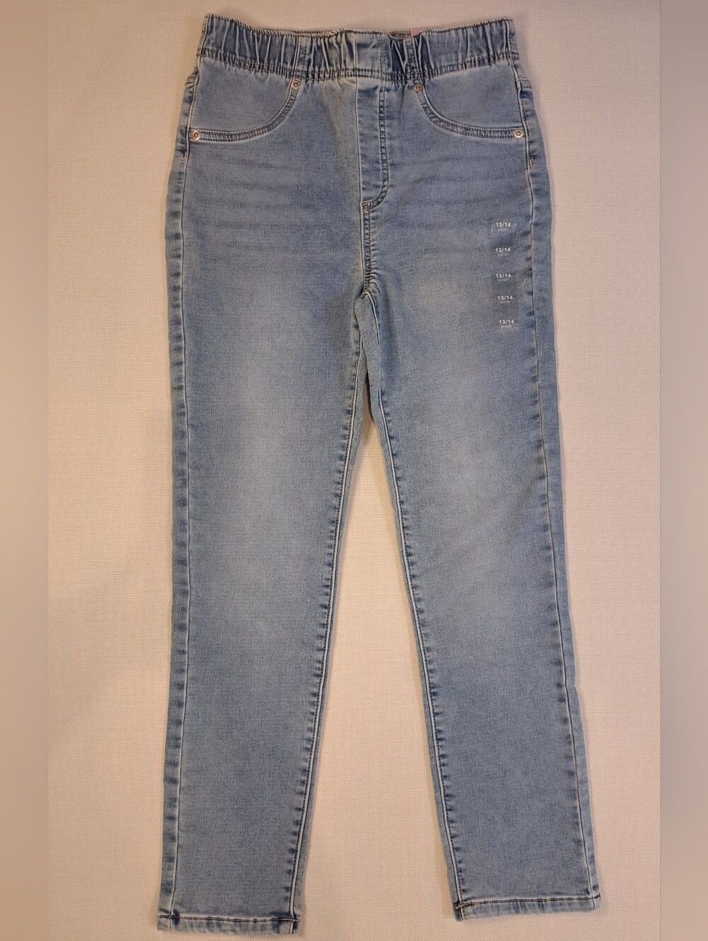 Light Wash Skinny Stretch Jeans